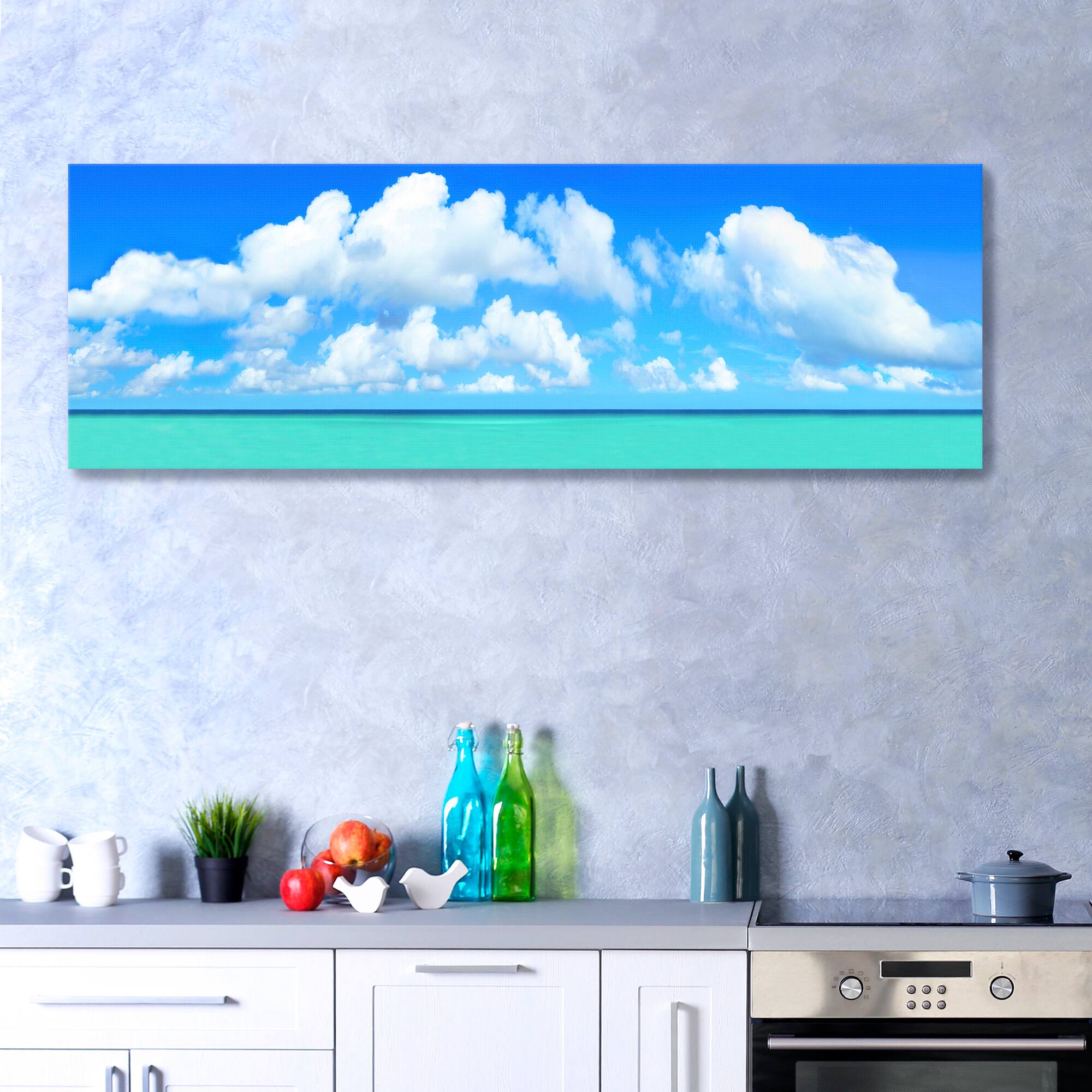 Rainbow Deck Canvas Giclee